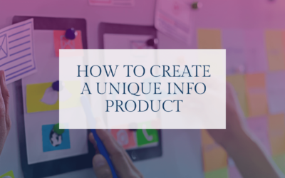 How to Create a Unique Info Product